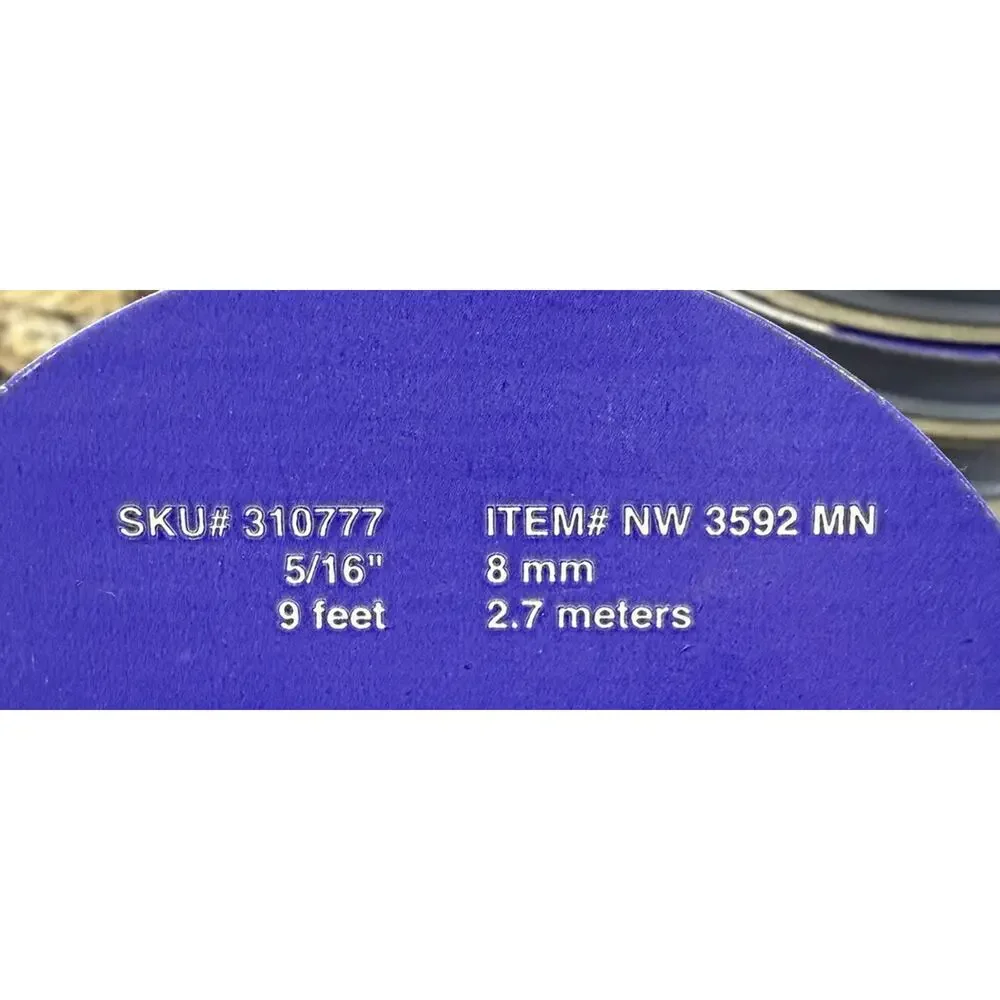 Offray Straight N Narrow 5/16” Periwinkle Blue Polyester Ribbon 10 Rolls NEW